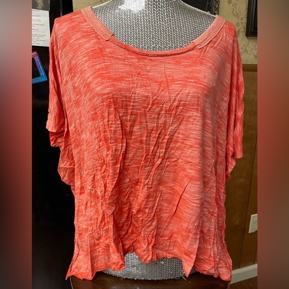We the free marled poncho short sleeve top XS/S‎